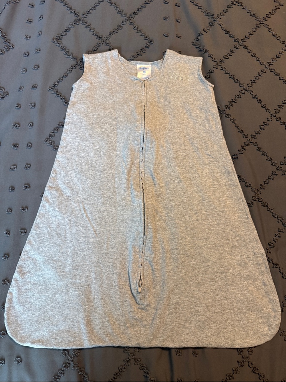 Halo Gray SleepSack Zippered Wearable Blanket